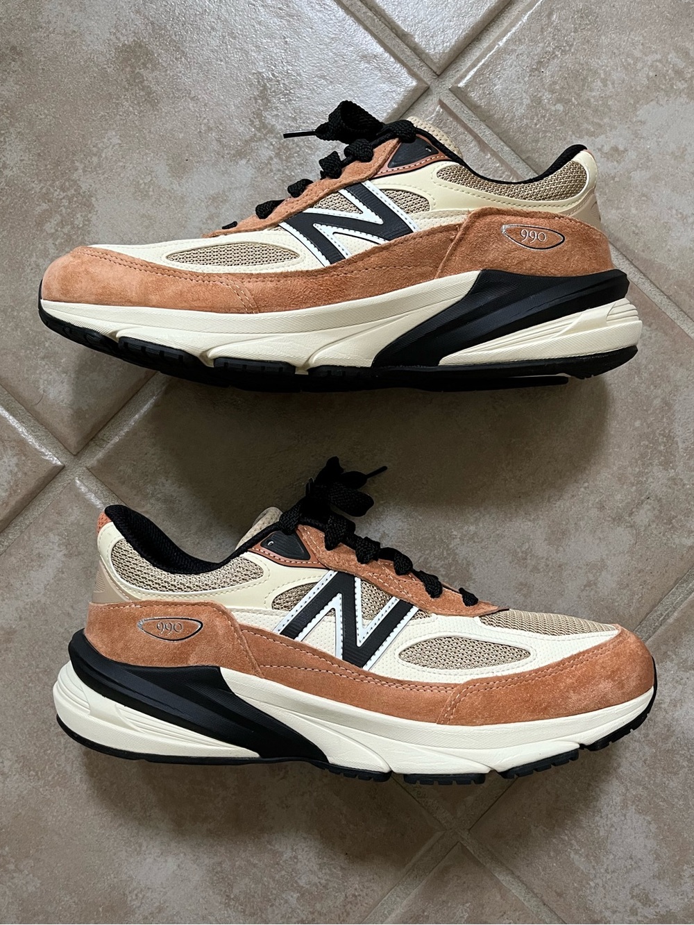 990v6 MiUSA TEDDY SANTIS ‘SEPIA ORANGE’